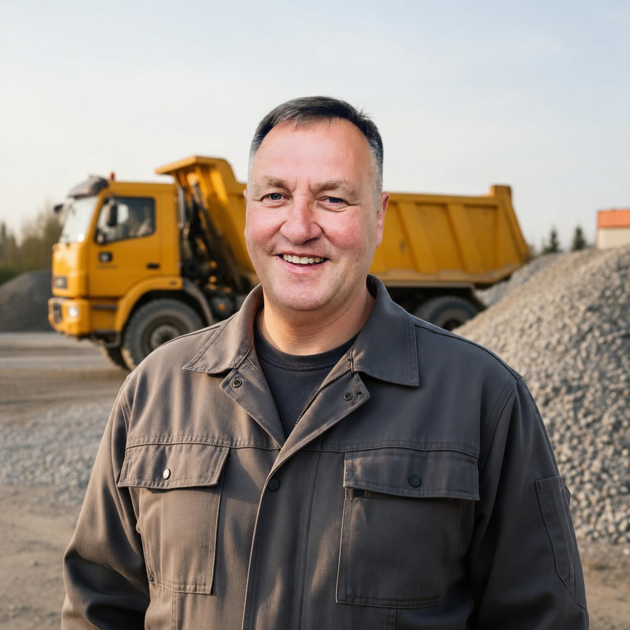 Vytautas Tverijonas, Žvyro darbai